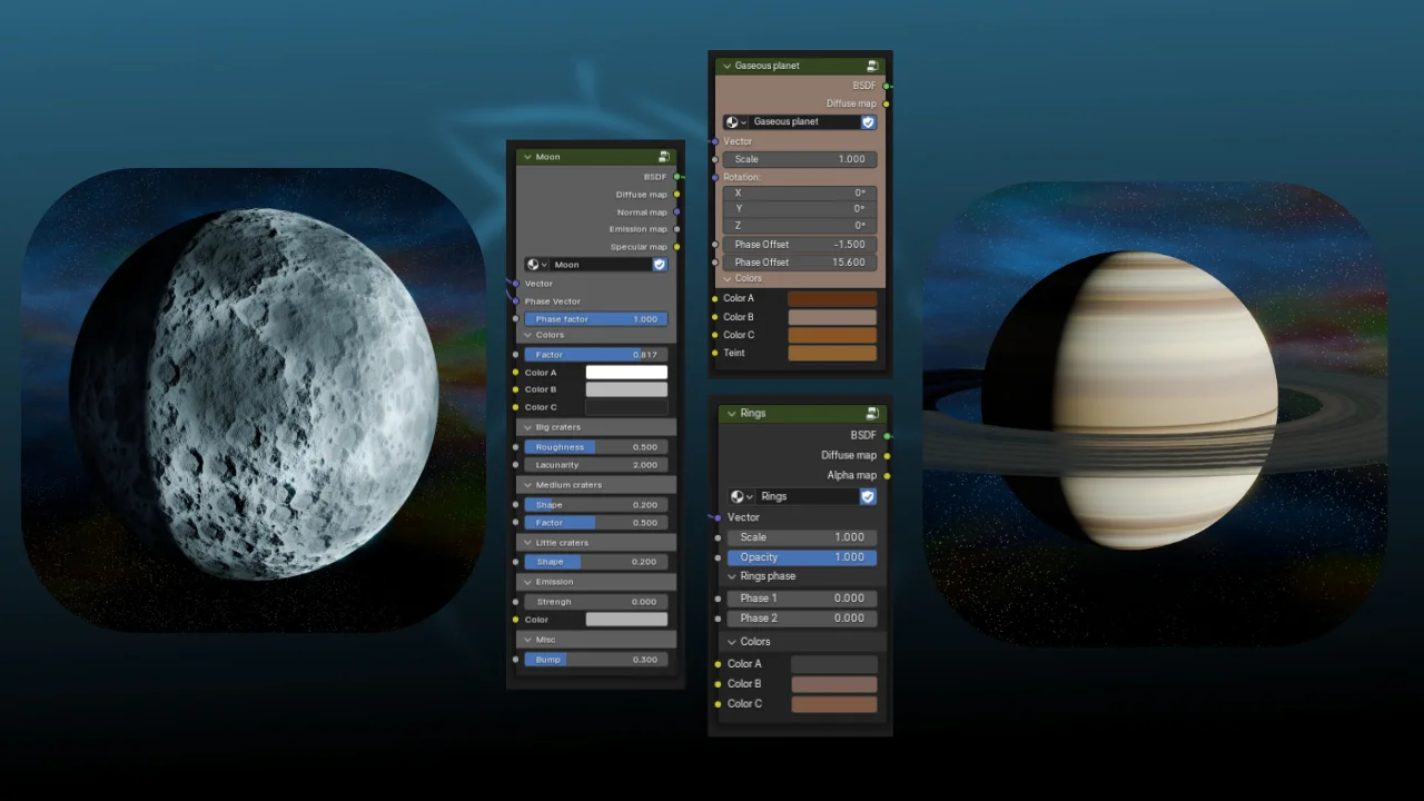 Procedural Space Pack screenshot 4