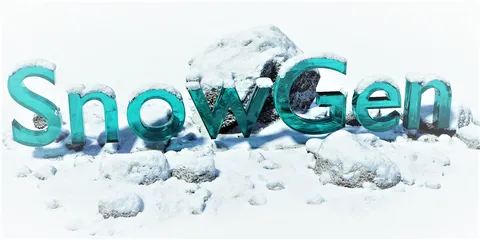 Procedural Snow - Blender geometry nodes