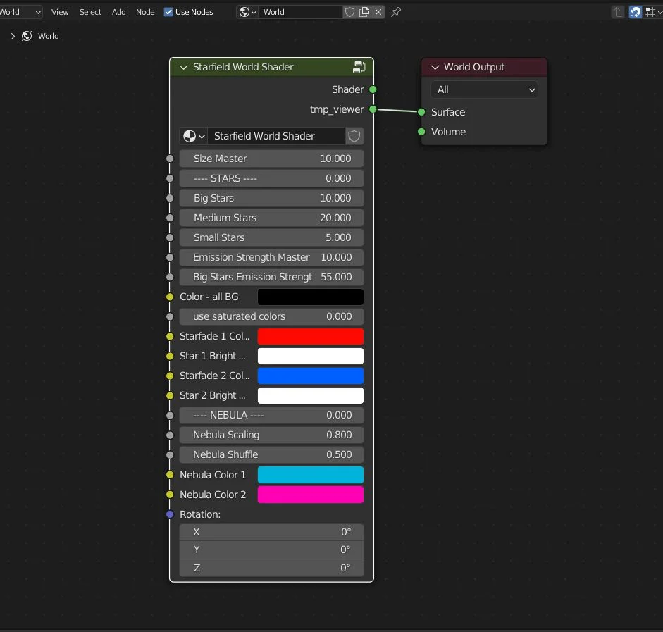 Procedural Starfield World screenshot 5