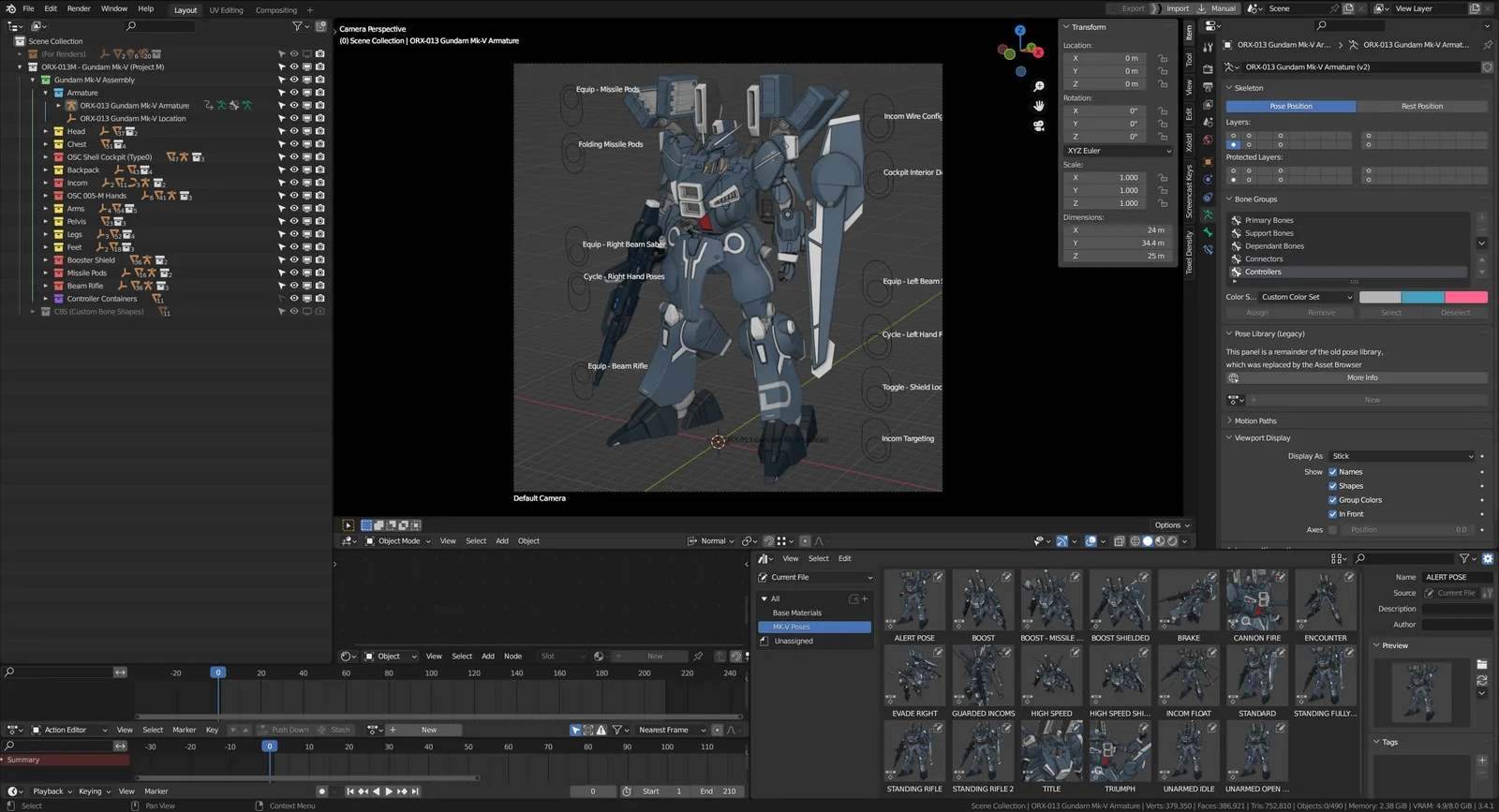 ORX-013M Gundam Mk-V screenshot 2