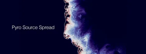 Pyro Source Spread Node - Blender geometry nodes