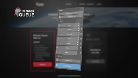 Blender Queue - Blender addons