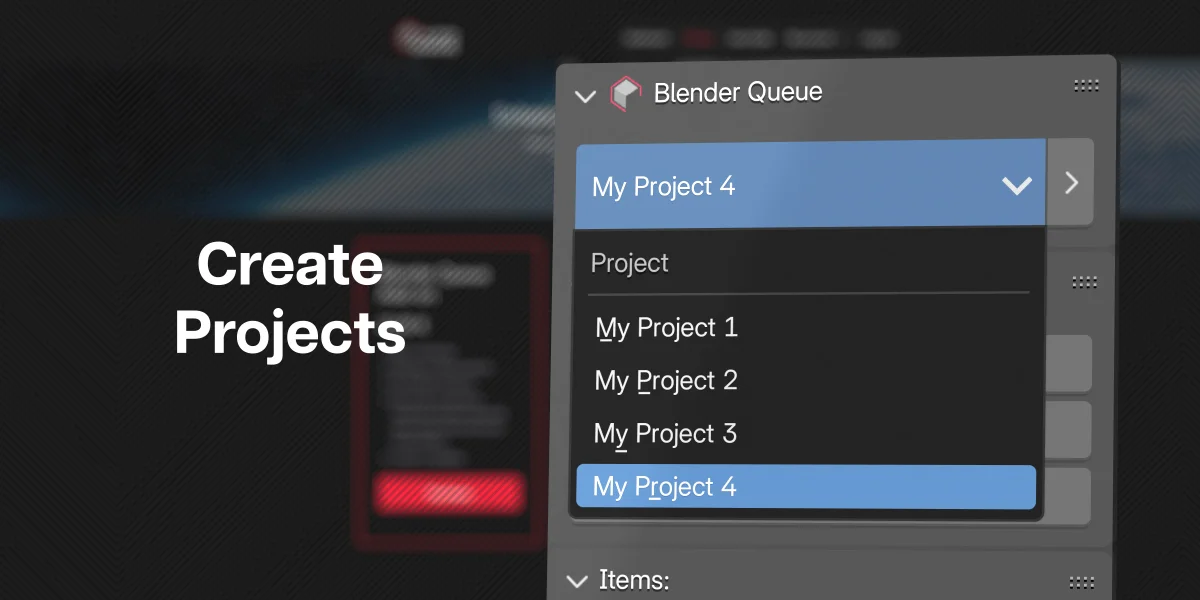 Blender Queue screenshot 2