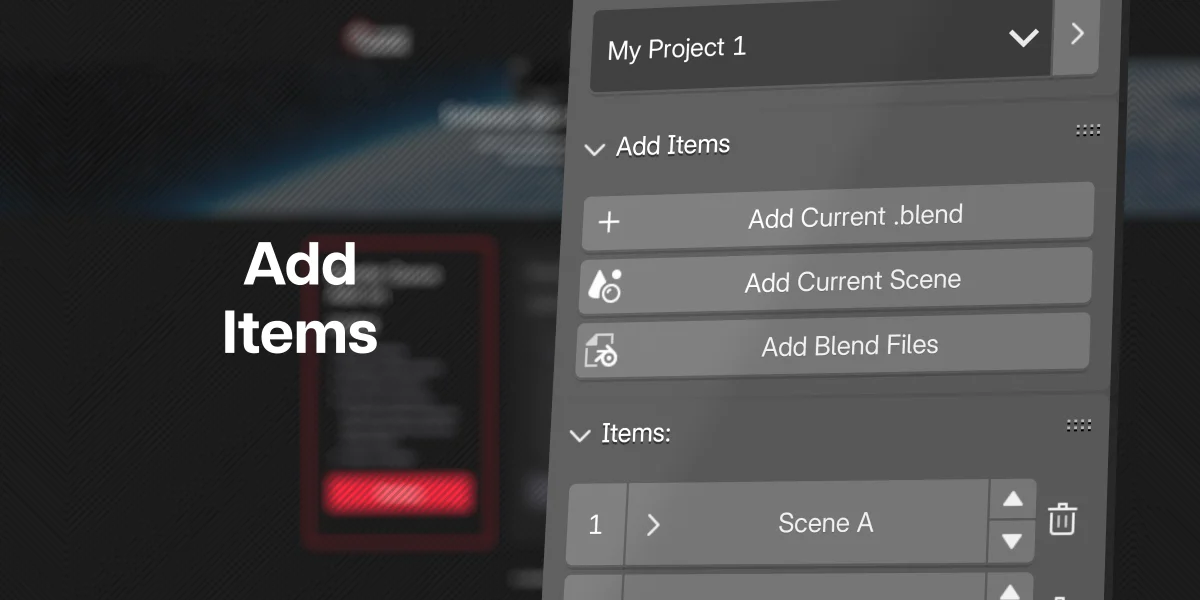 Blender Queue screenshot 3