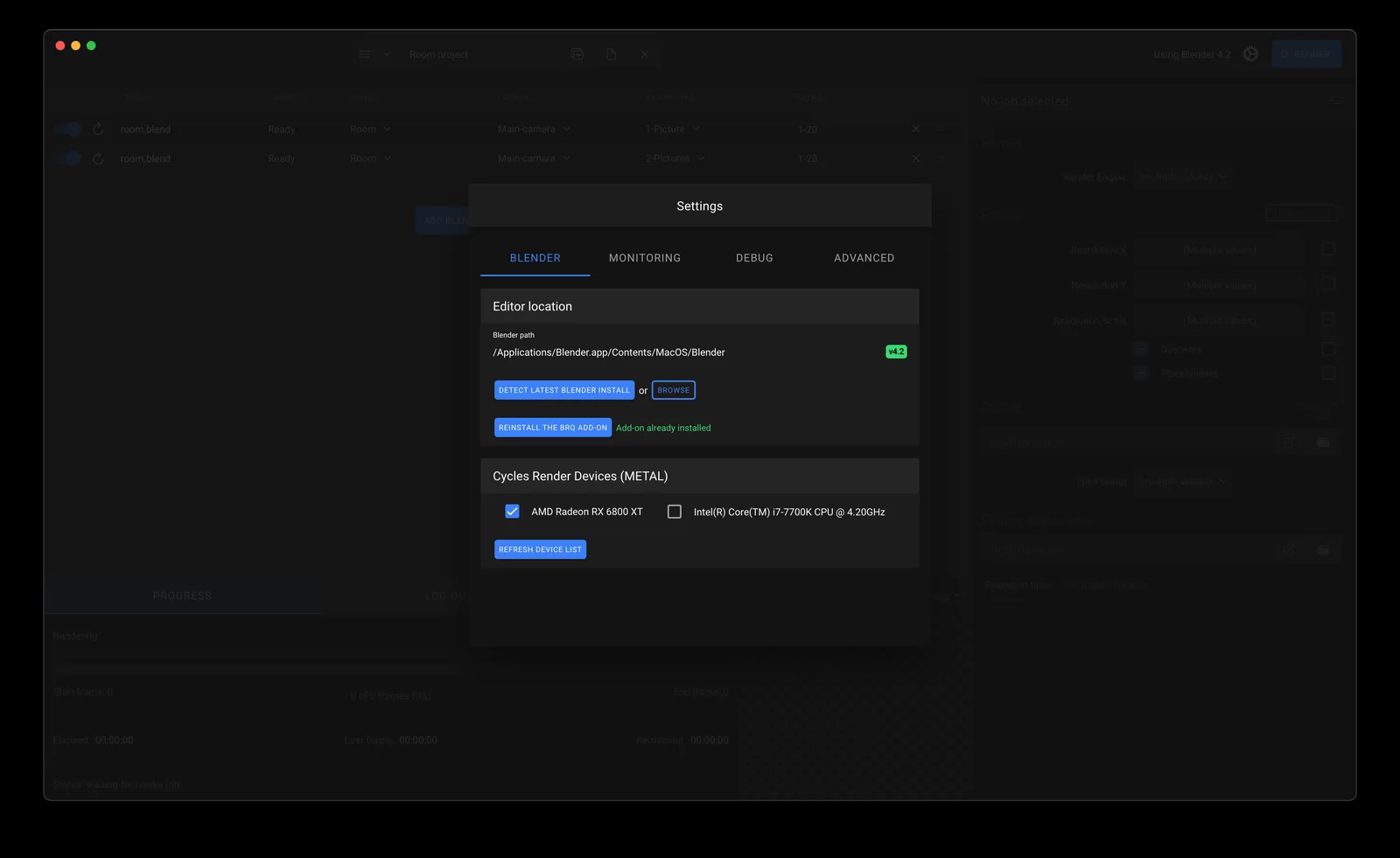 Render Queue screenshot 7