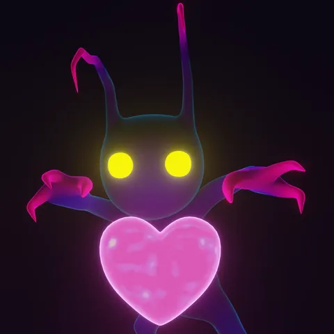 Shadow Heartless Rig - Blender 3d models