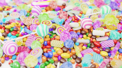 Candy Scene - Blender scenes