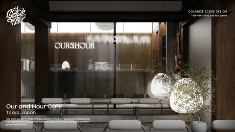 Our and Hour Tokyo - Blender scenes