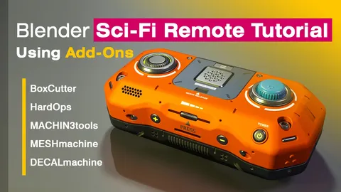 Sci-Fi Remote Tutorial - Blender tutorials & courses