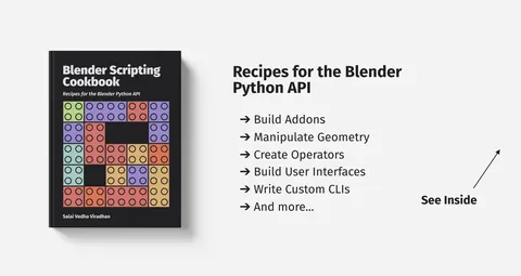 Blender Scripting Cookbook - Blender tutorials & courses