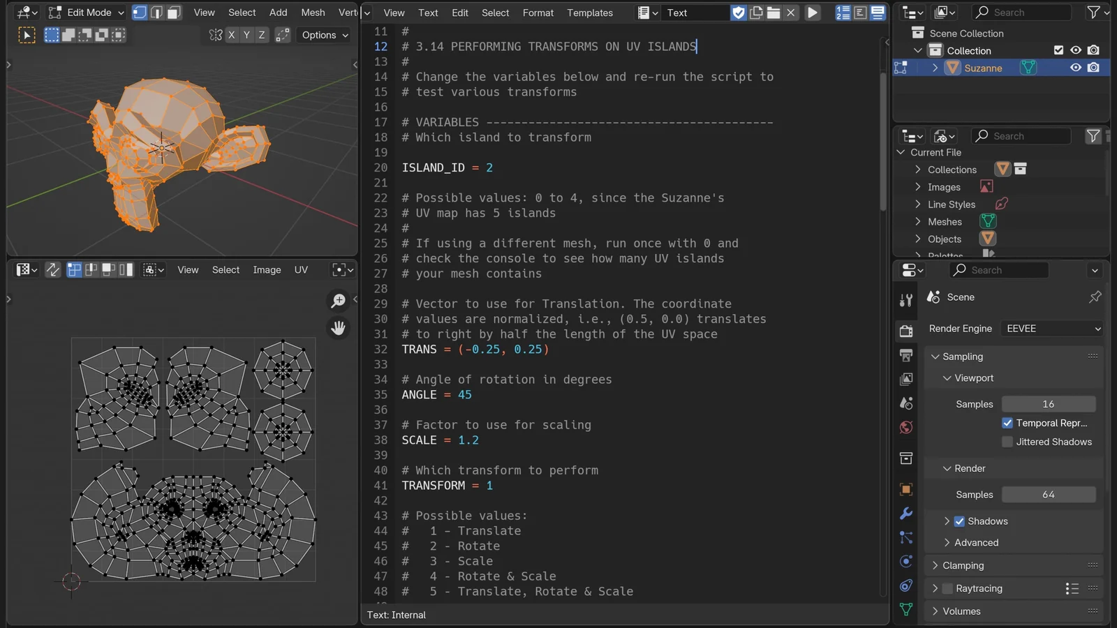 Blender Scripting Cookbook screenshot 8