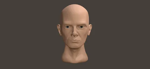 Sculpting Head Base Mesh - Blender 3d models