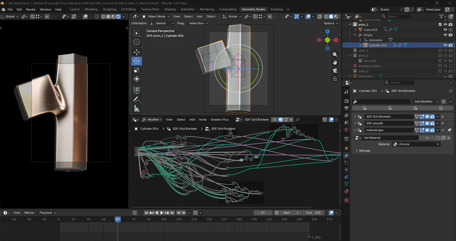 SDF Boolean Mixer screenshot 6