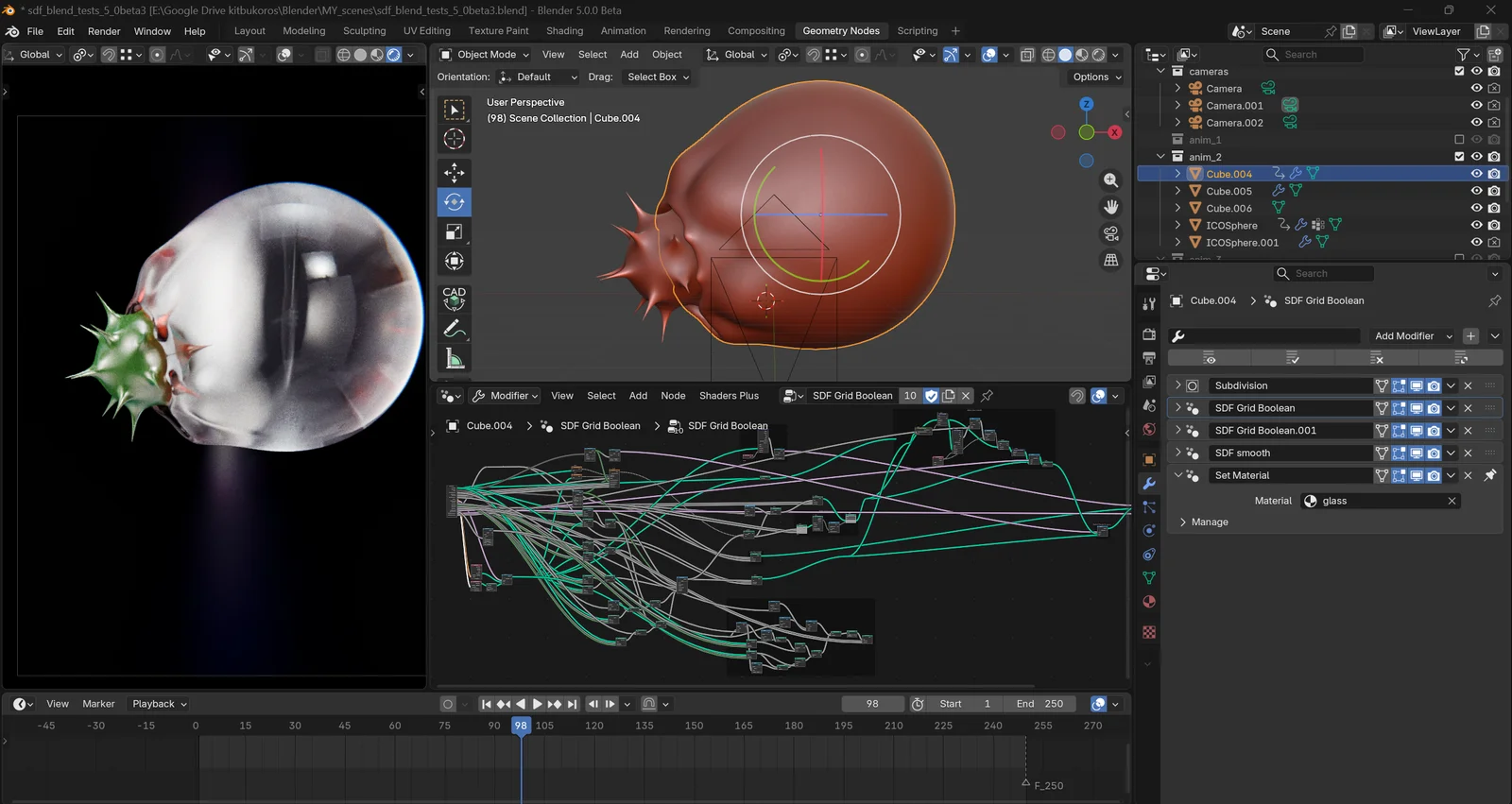SDF Boolean Mixer screenshot 7