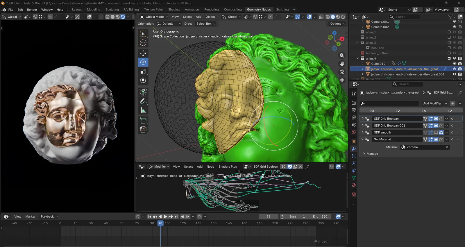 SDF Boolean Mixer screenshot 8