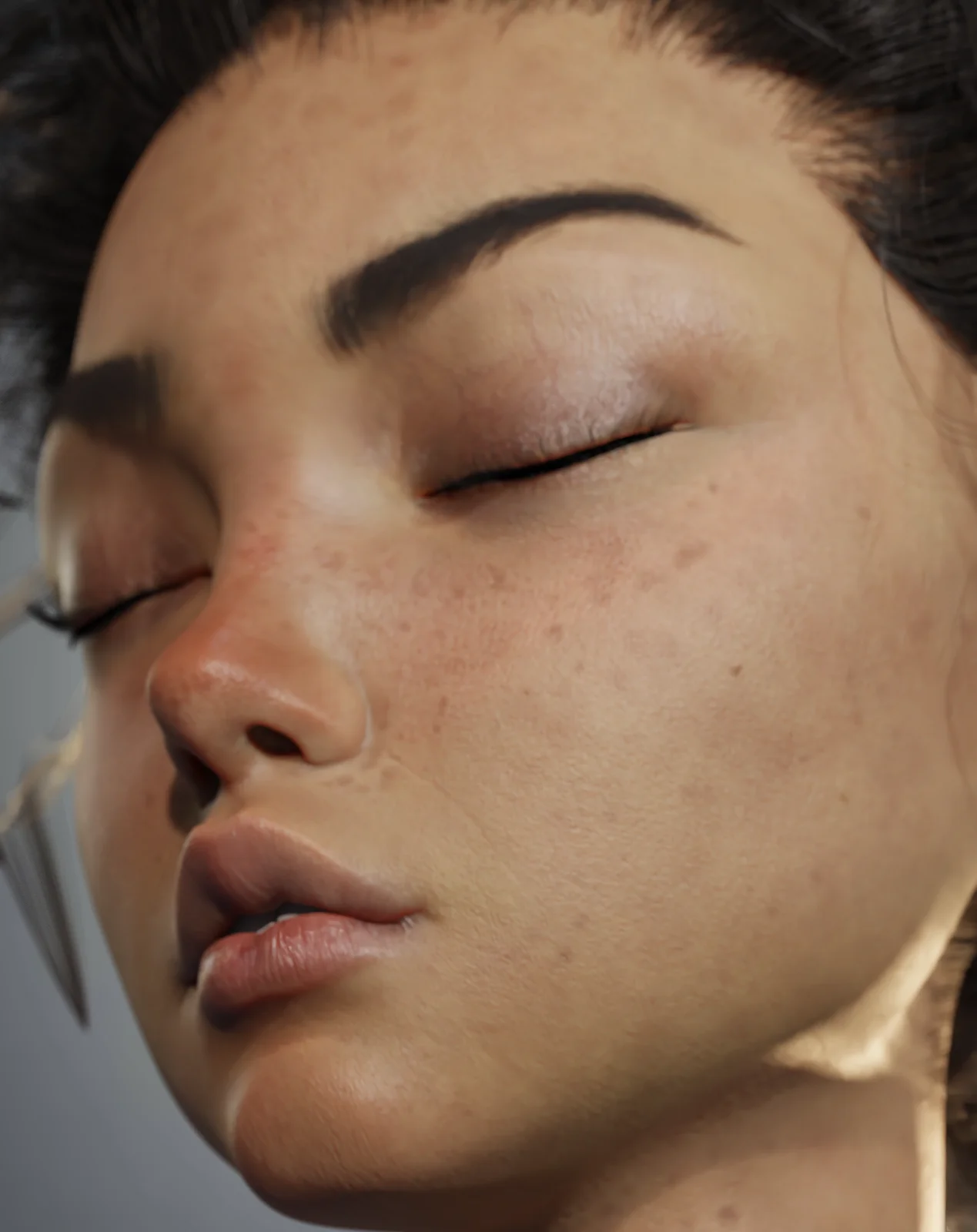 Semi-Realistic Portrait Modeling screenshot 5