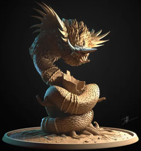 Serpent 3D Creature Footage - Blender tutorials & courses