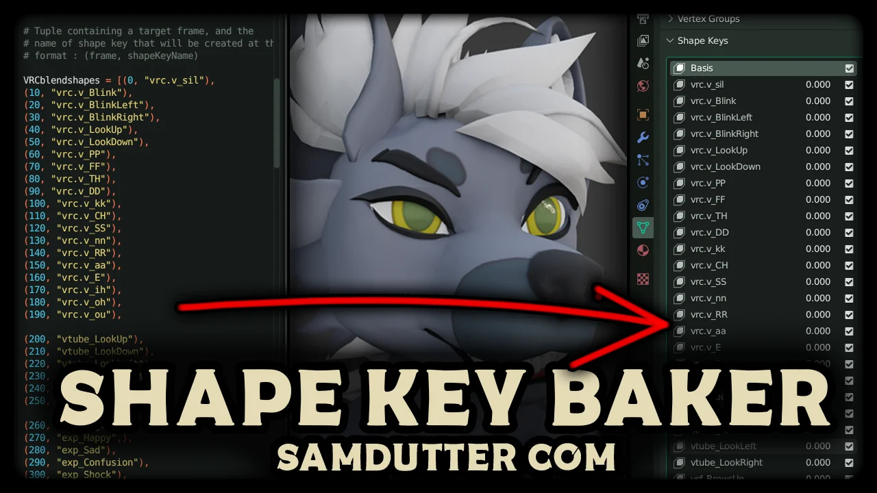 Shape Key Baker screenshot 2