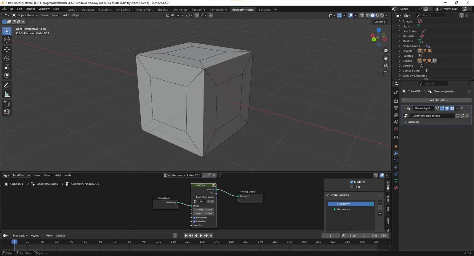 Smart Inset Node screenshot 4