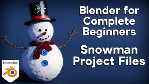Snowman Project Files - Blender 3d models