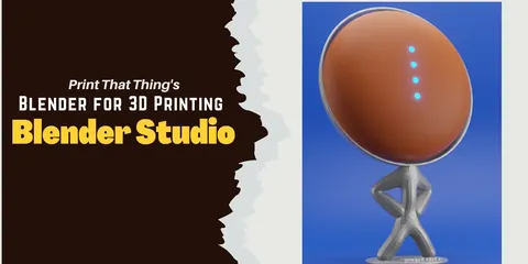 3D Print Design Studio - Blender scenes