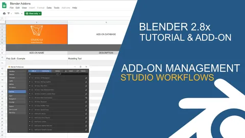 Studio Workflows Guide - Blender tutorials & courses