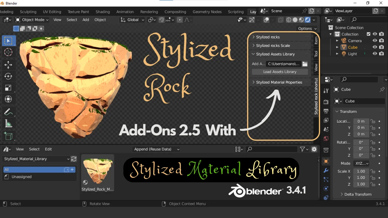 Stylized Rock screenshot 3