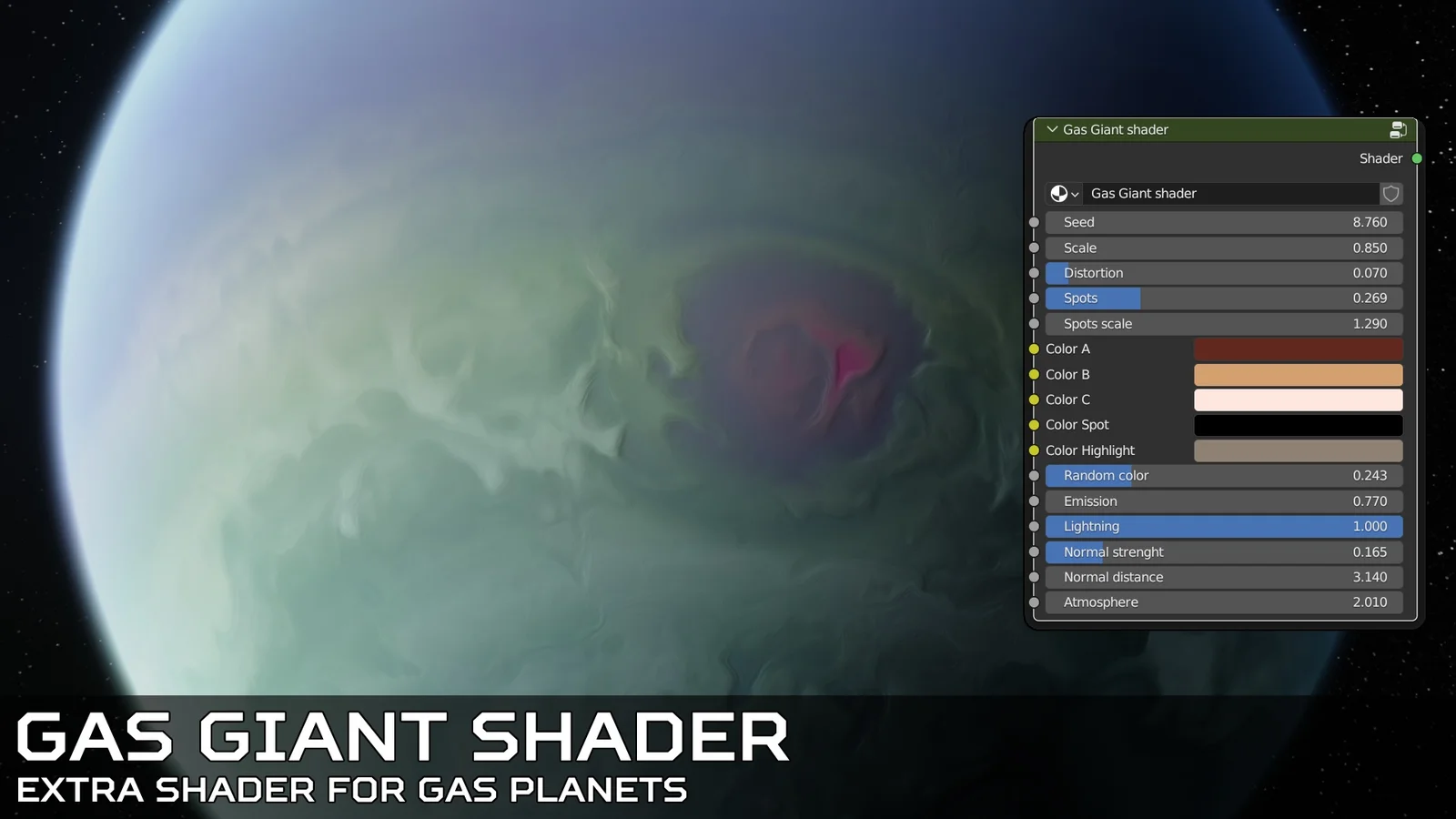 Texture-Based Planet Generator screenshot 7