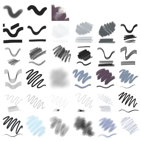 Texture Painting Brush Pack - Blender sculpting brushes
