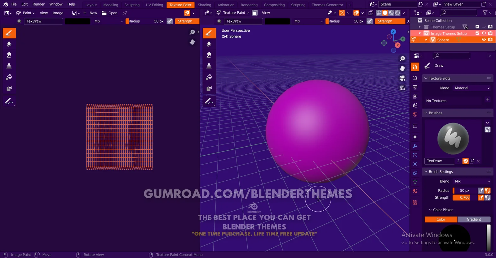 Blender Theme 0007 screenshot 6