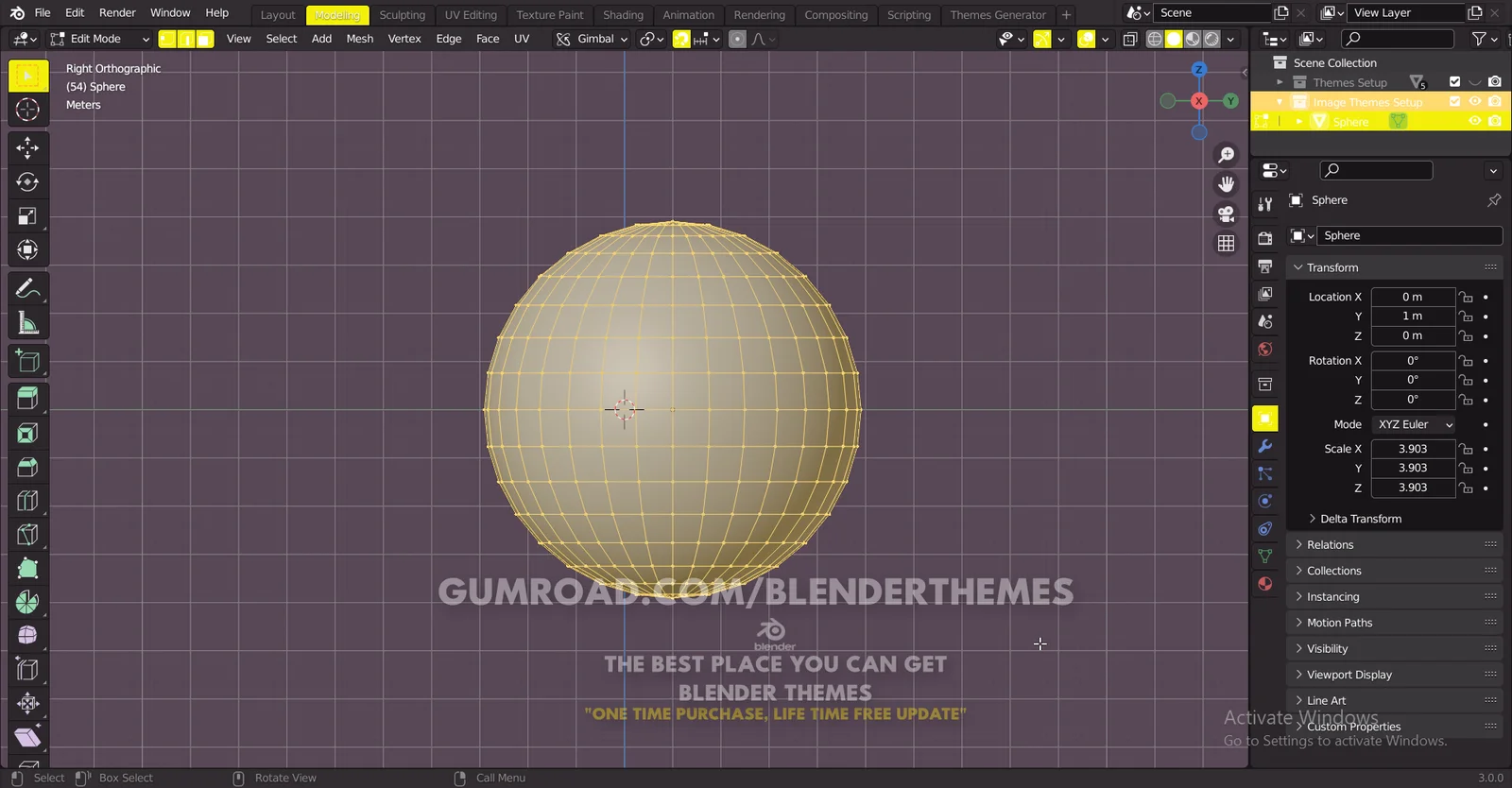 Blender Theme 0025 screenshot 4
