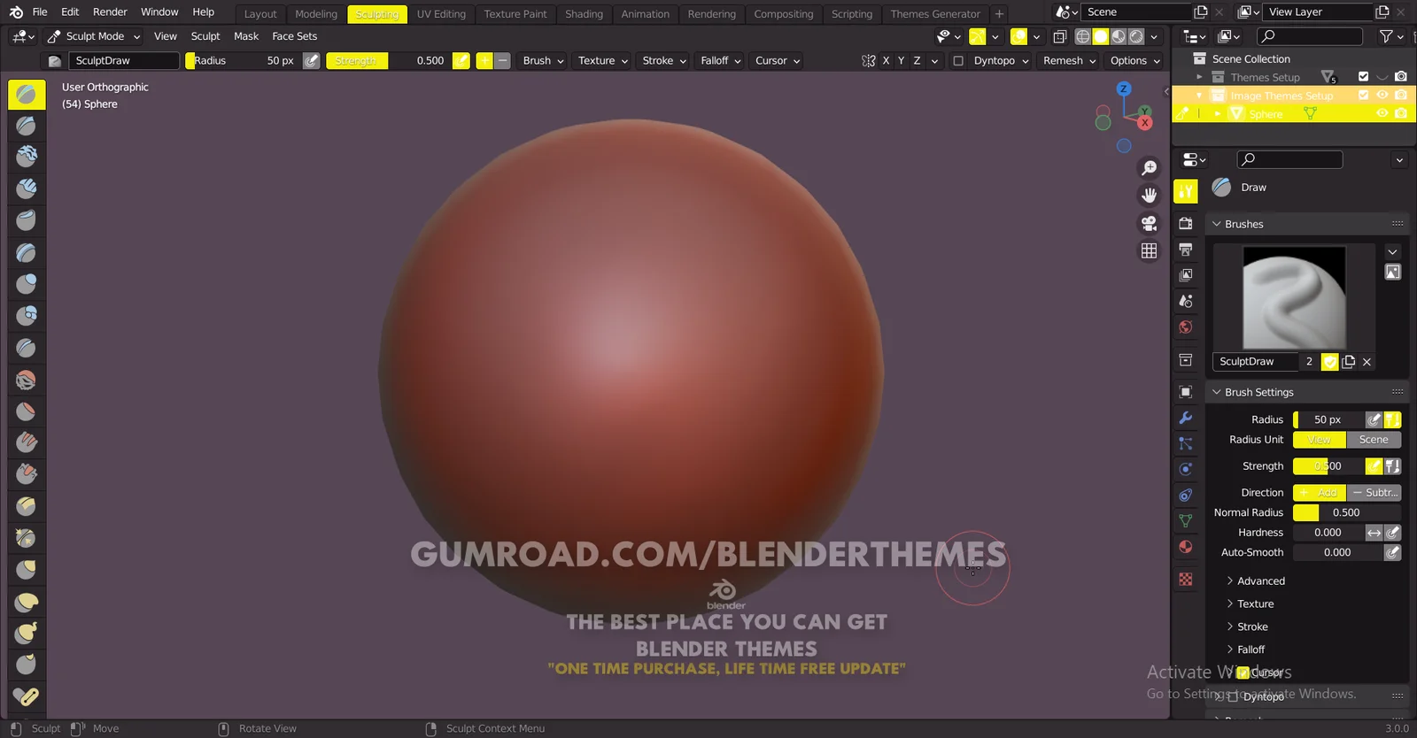 Blender Theme 0025 screenshot 5
