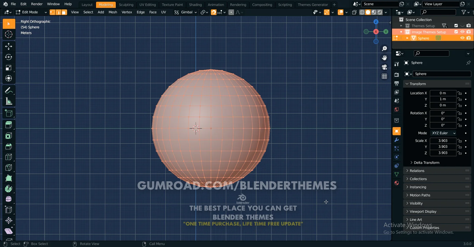 Blender Theme 0045 screenshot 4