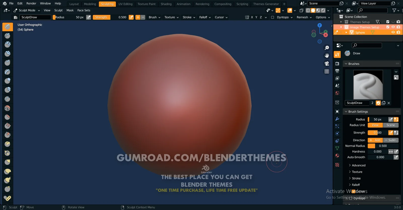 Blender Theme 0045 screenshot 5