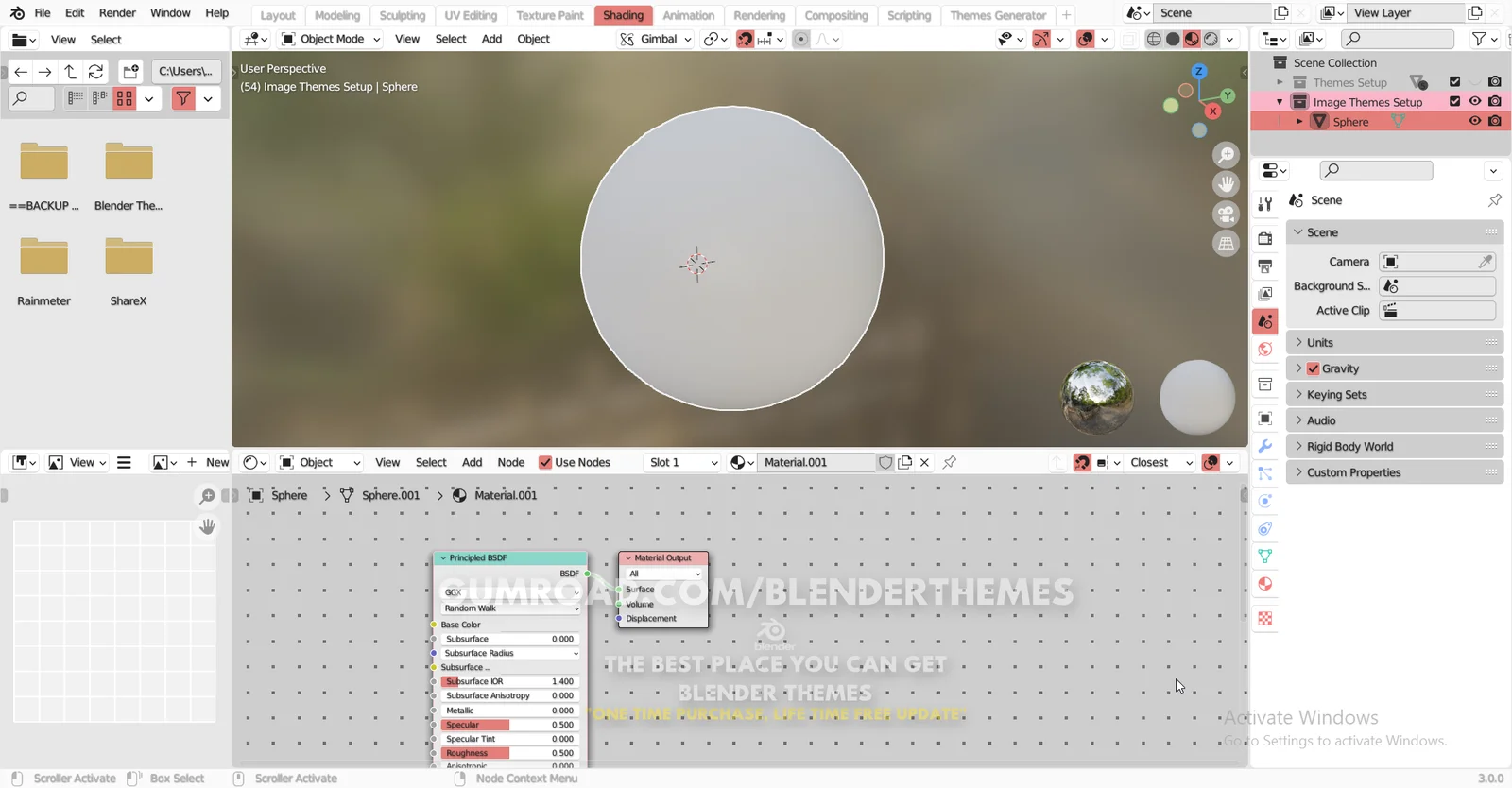 Theme 0054 screenshot 6