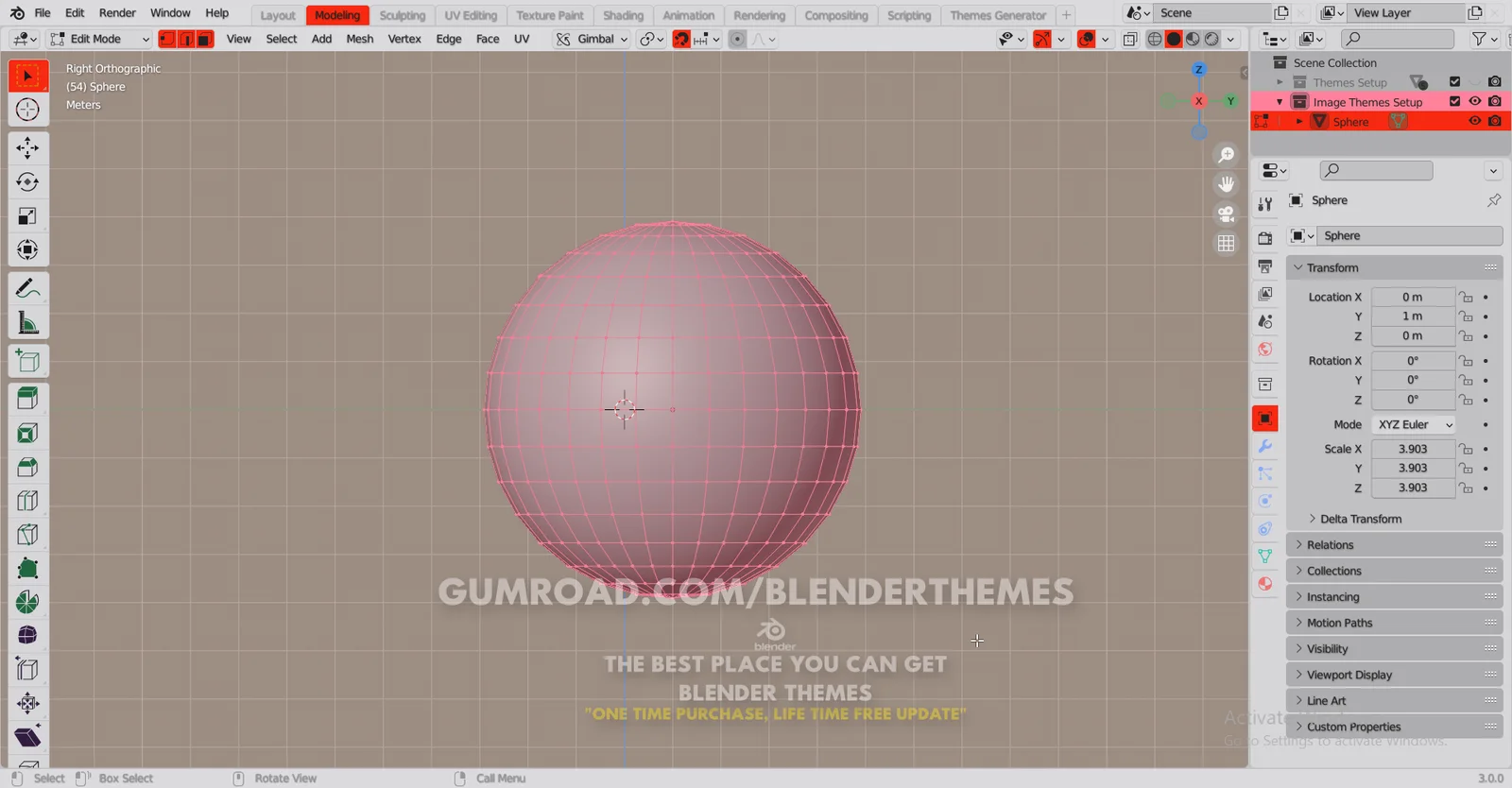 Blender Themes 0055 screenshot 4