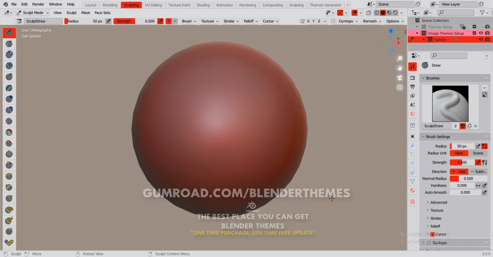 Blender Themes 0055 screenshot 5