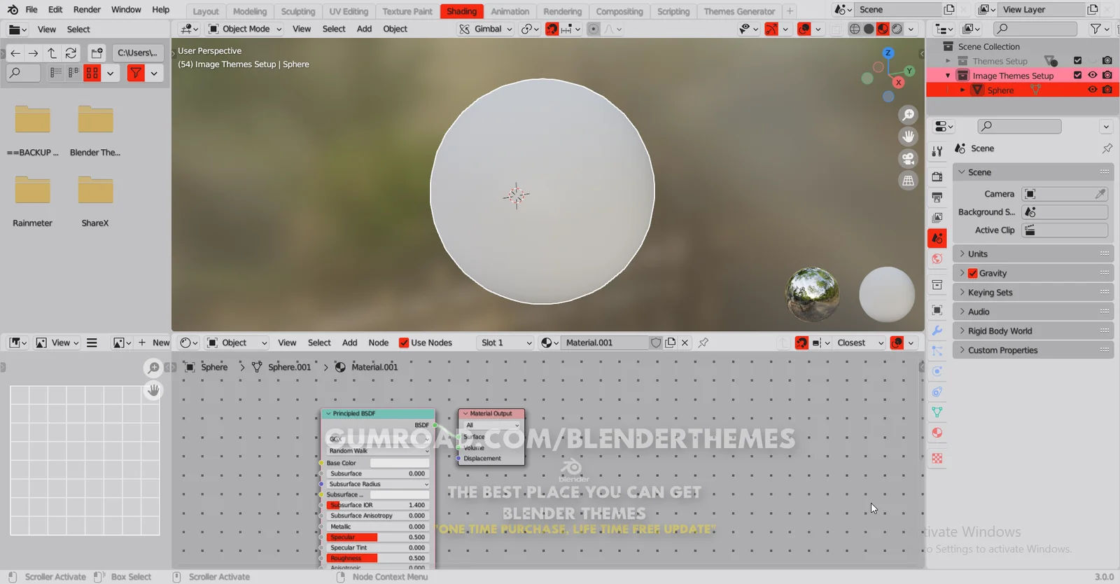 Blender Themes 0055 screenshot 7