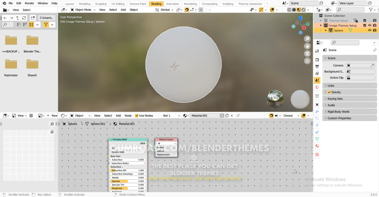 Theme 0065 screenshot 7