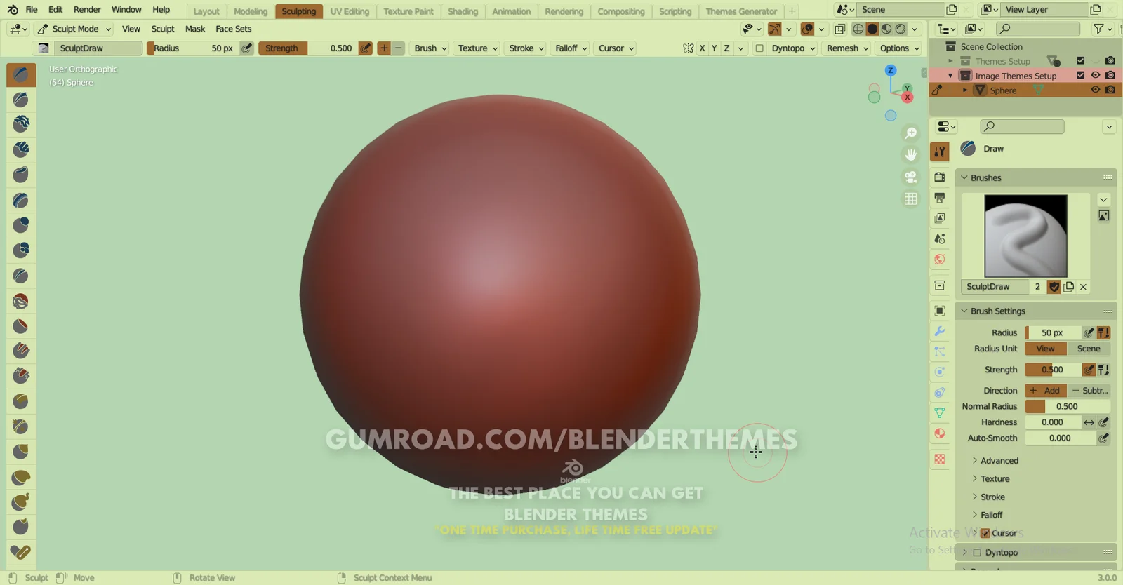 Blender Themes 0073 screenshot 5