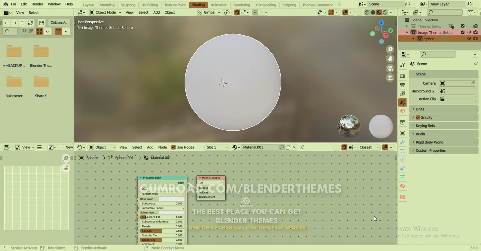 Blender Themes 0073 screenshot 8