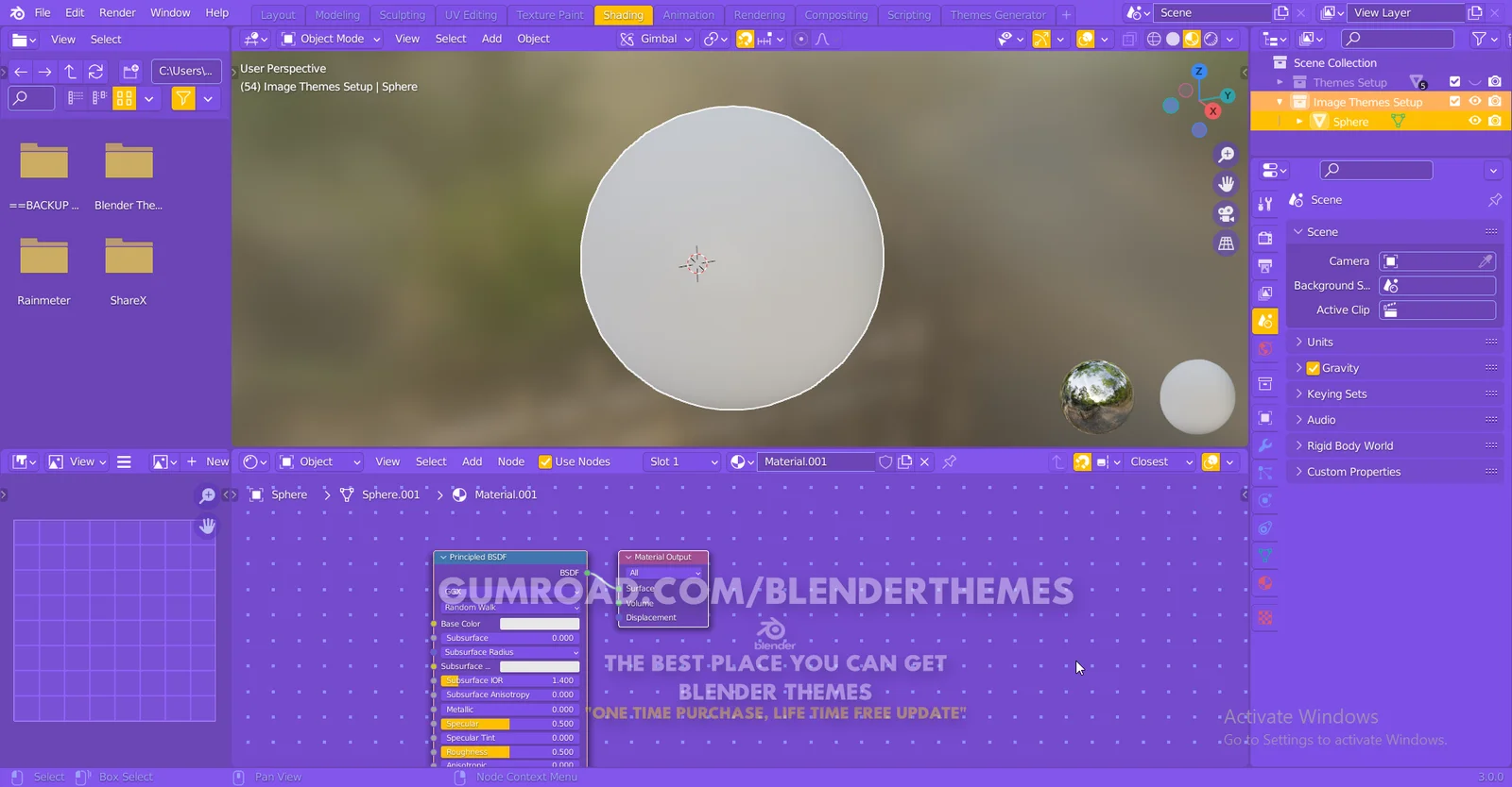 Theme 0074 screenshot 8