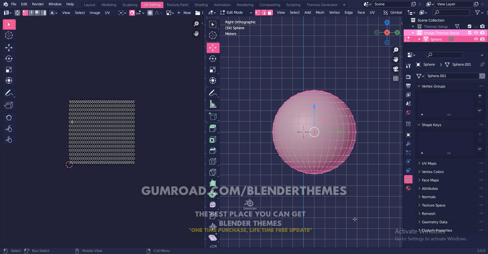 Blender Theme 0090 screenshot 2