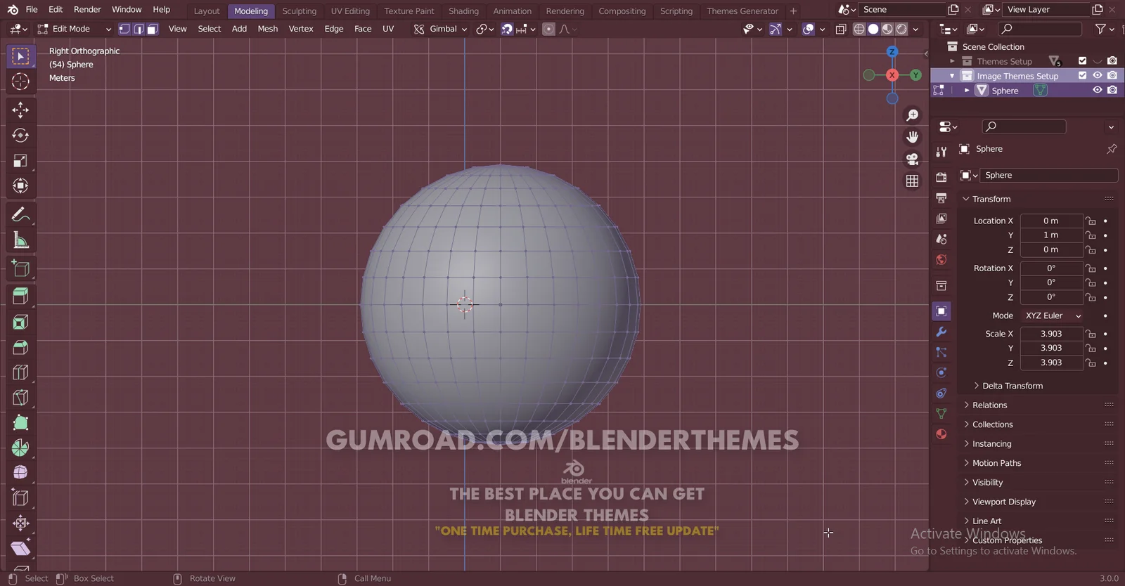 Blender Themes 0109 screenshot 4