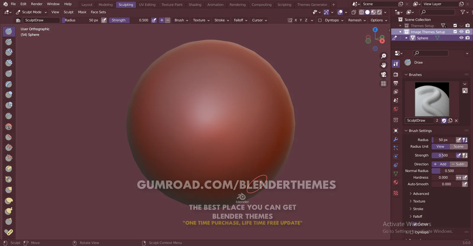 Blender Themes 0109 screenshot 7