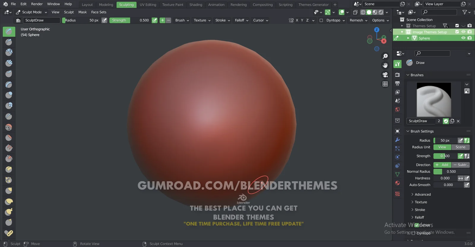 Blender Themes 0126 screenshot 3