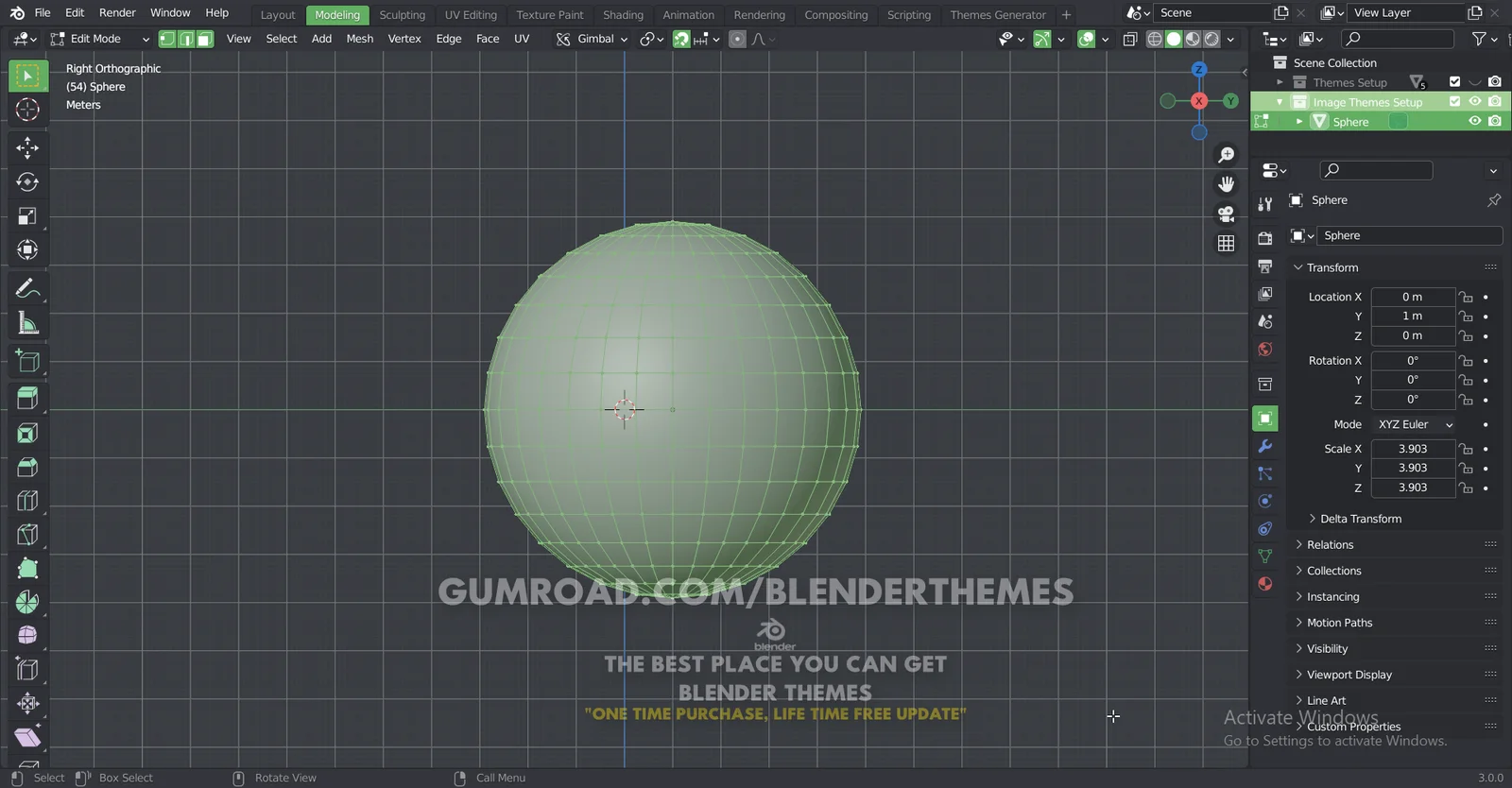 Blender Themes 0126 screenshot 4