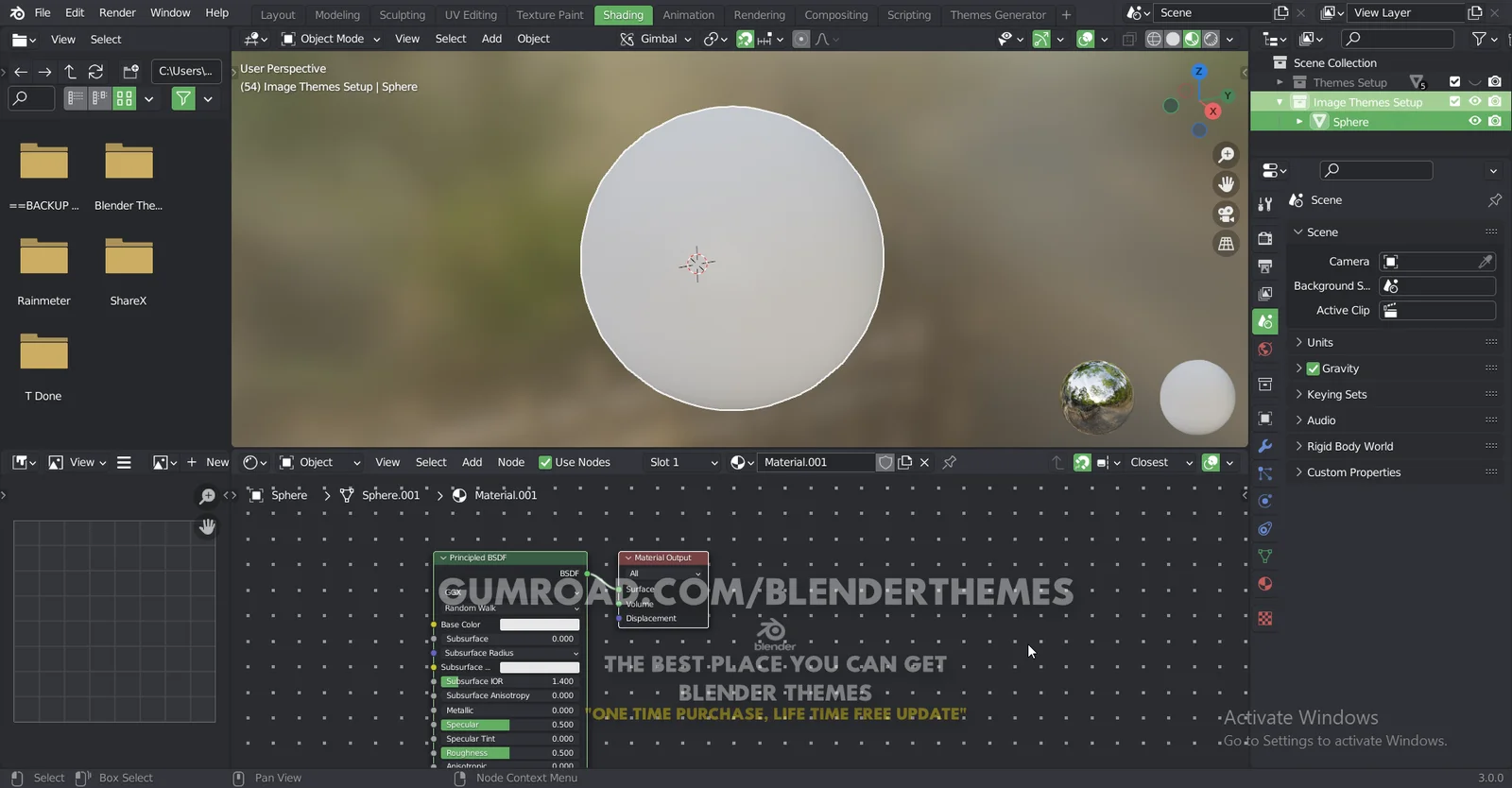 Blender Themes 0126 screenshot 8