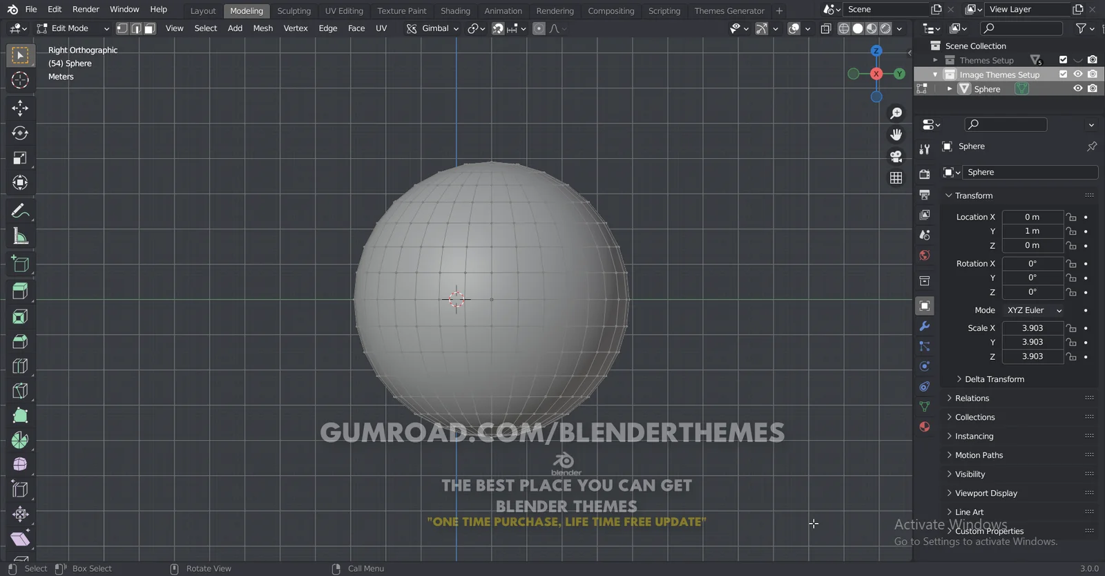 Blender Themes 0129 screenshot 3