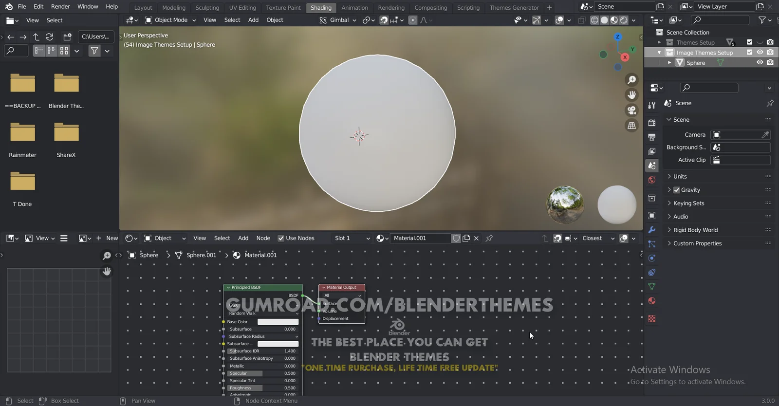 Blender Themes 0129 screenshot 7
